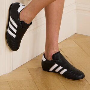 ADIDAS ORIGINALS Taekwondo striped leather sneakers | Size UK 9